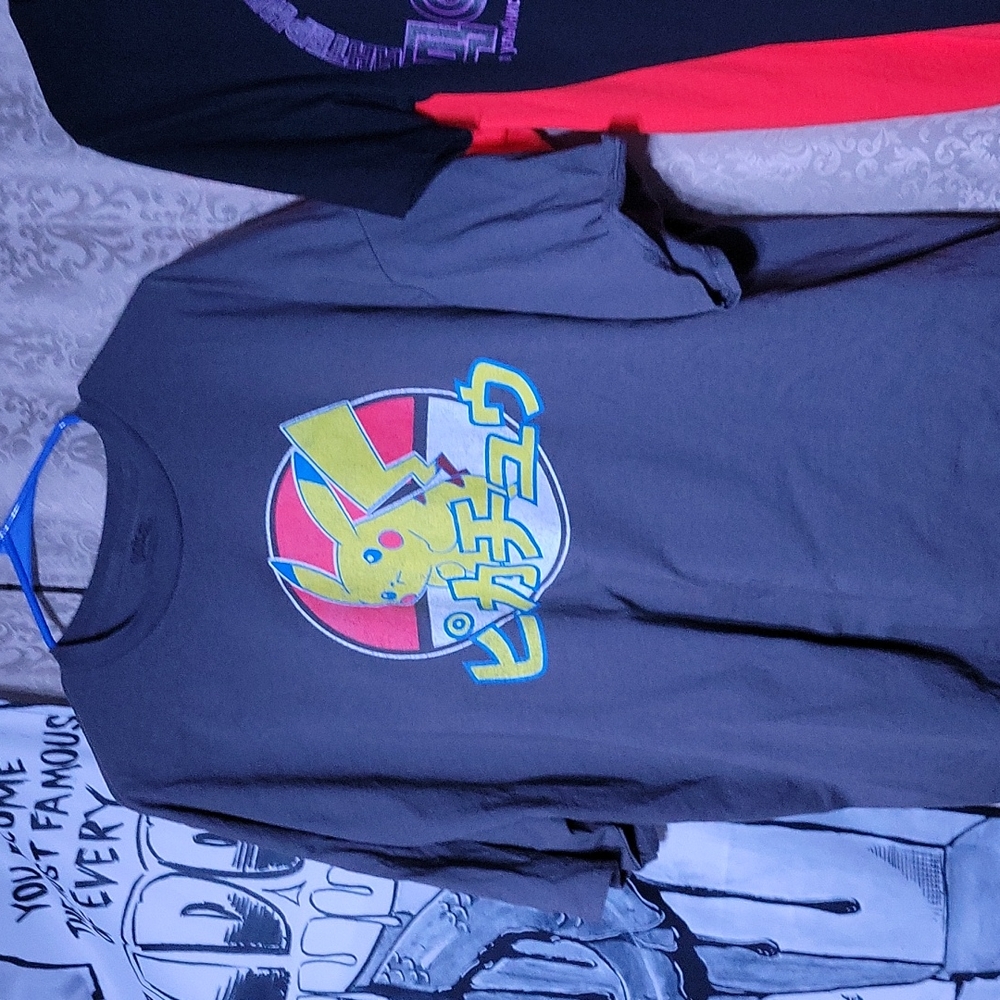 Pokemon distressed t-shirt nwot size 4X